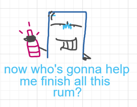 A panel from Ready Oar Knot, episode three of the Board Boards object show by Furretwalk/WalkingFurret.